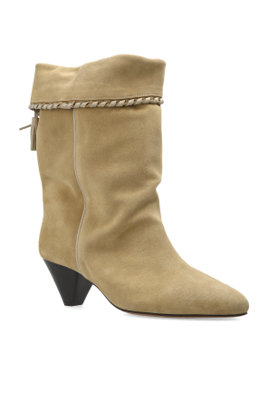 Isabel Marant Botines de ante con tacón ‘Dalby’