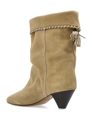 Isabel Marant Botines de ante con tacón ‘Dalby’