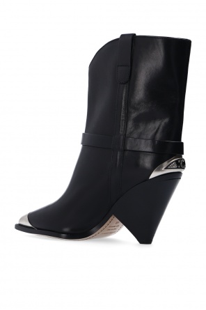 Isabel Marant ‘Lamsy’ heeled ankle boots
