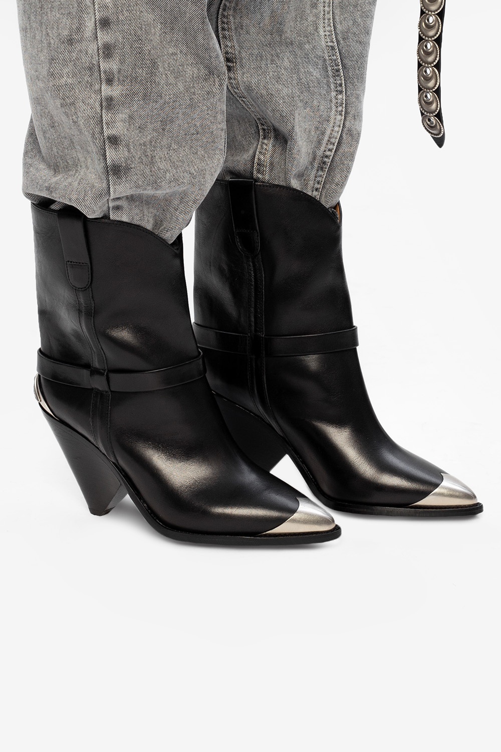 Lamsy' heeled ankle boots - US