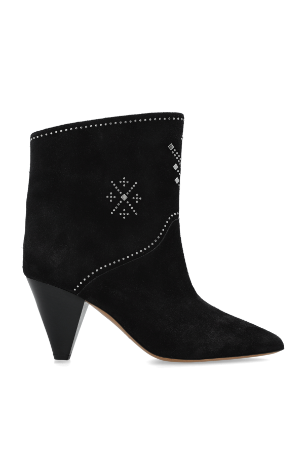 Isabel Marant Heeled ankle boots ‘Loline’