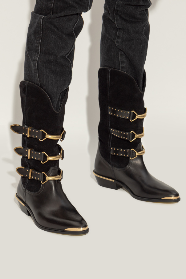 Isabel Marant Botas cowboy "Mexia"