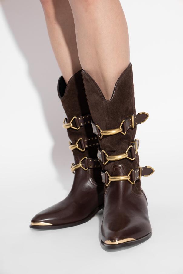 Isabel Marant Botas vaqueras "Mexia"