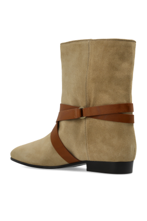 Isabel Marant Zamszowe botki `Rejen`