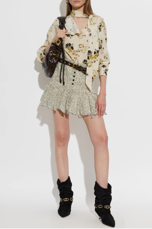 Isabel Marant Suede heeled ankle boots "Edrik Rings"