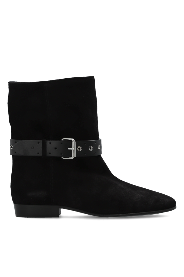 Suede ankle boots `Reena` od Isabel Marant