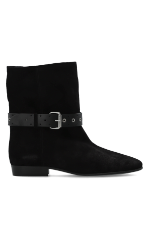 Suede ankle boots `Reena`