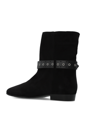 Isabel Marant Zamszowe botki `Reena`