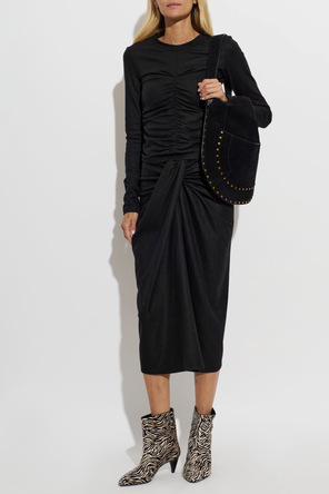 Isabel Marant Borki na obcasie `Jiry`
