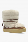 Isabel Marant cream Shearling snow boots