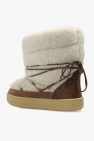 Isabel Marant cream Shearling snow boots