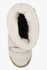 Isabel Marant cream Shearling snow boots