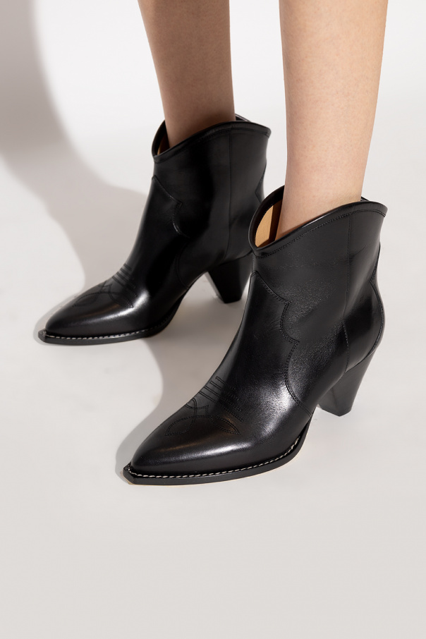 Darizo leather ankle boots