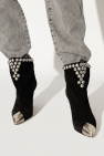 Isabel Marant BLACK ‘Lapio’ heeled ankle boots