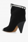 Isabel Marant BLACK ‘Lapio’ heeled ankle boots