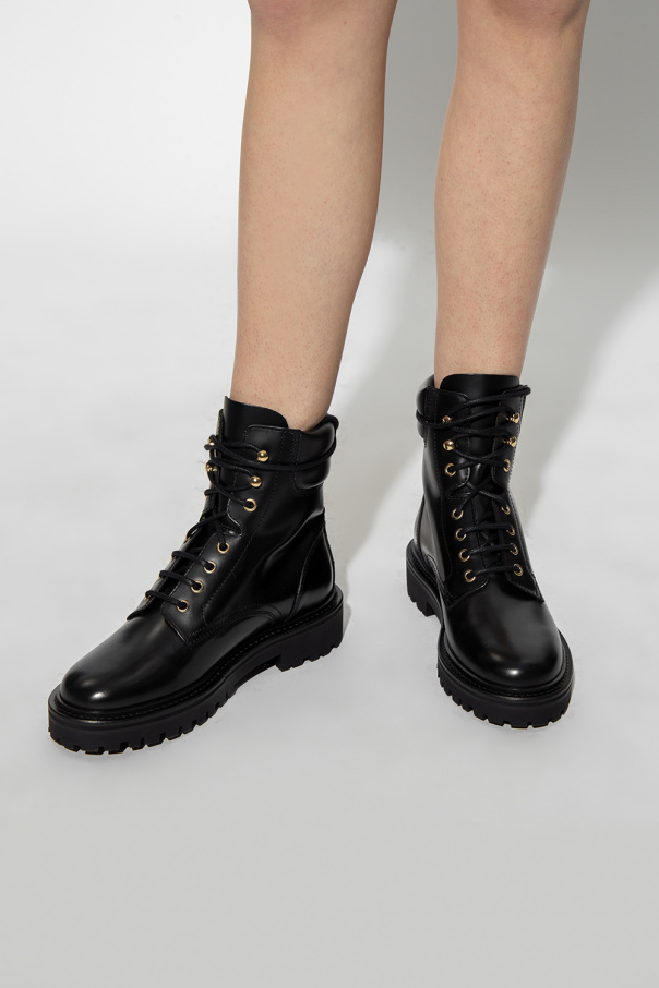 Handmade Womens Shoes Leather Ankle Boots Chain Horsebit Zip Jordaan In Black