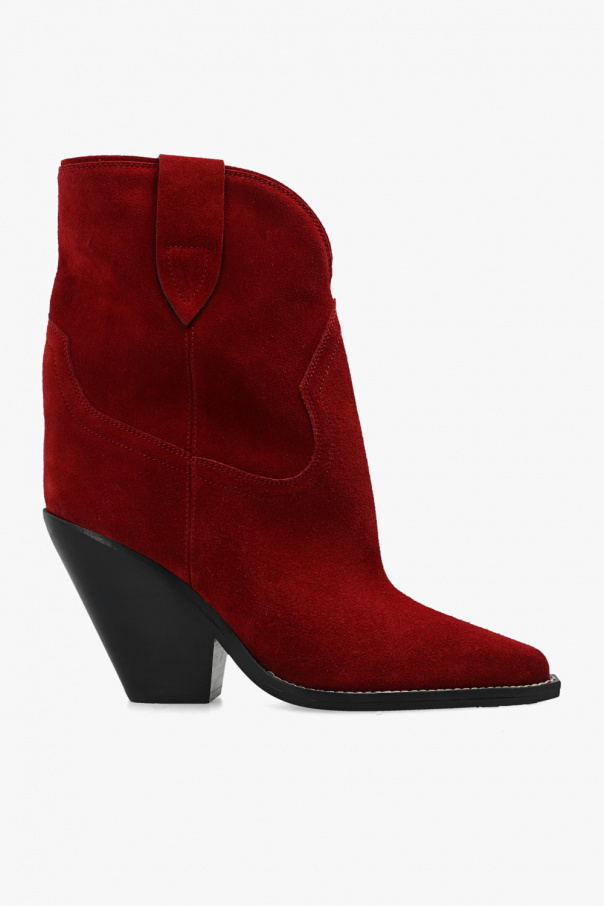 Leyane suede ankle boots