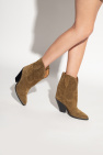 Isabel Marant BROWN ‘Leyane’ heeled ankle boots