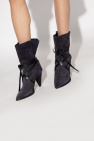 Isabel Marant ‘Lidly’ suede heeled ankle boots