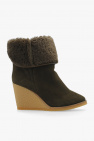 Isabel Marant GREEN ‘Totam’ wedge ankle boots
