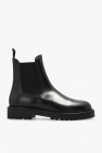 MARANT BLACK ‘Castayh’ leather ankle boots