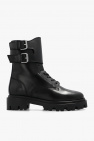 Cody 70mm leather combat boots