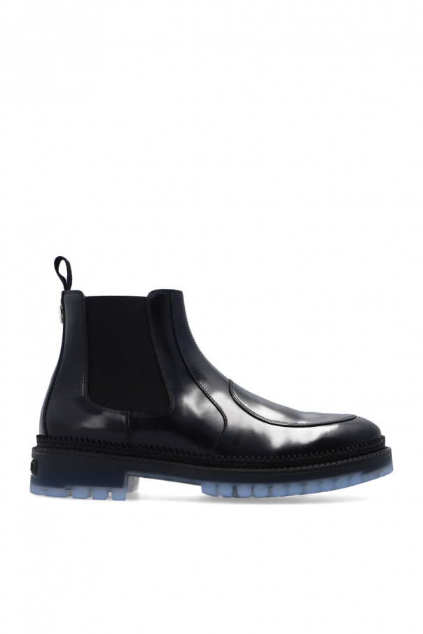 Jimmy Choo ‘Boaz’ leather Chelsea boots