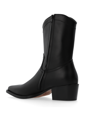 Dsquared2 calf-leather knee-high boots Nero