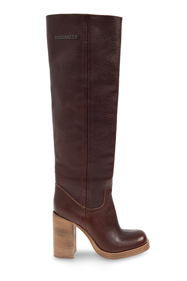 Leather boots, zdjęcie 1 Leather boots od Dsquared2
