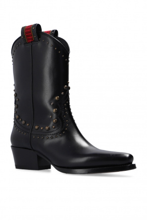 Dsquared2 ‘West Studs’ heeled ankle boots