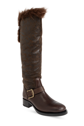 Dsquared2 Leather heeled boots