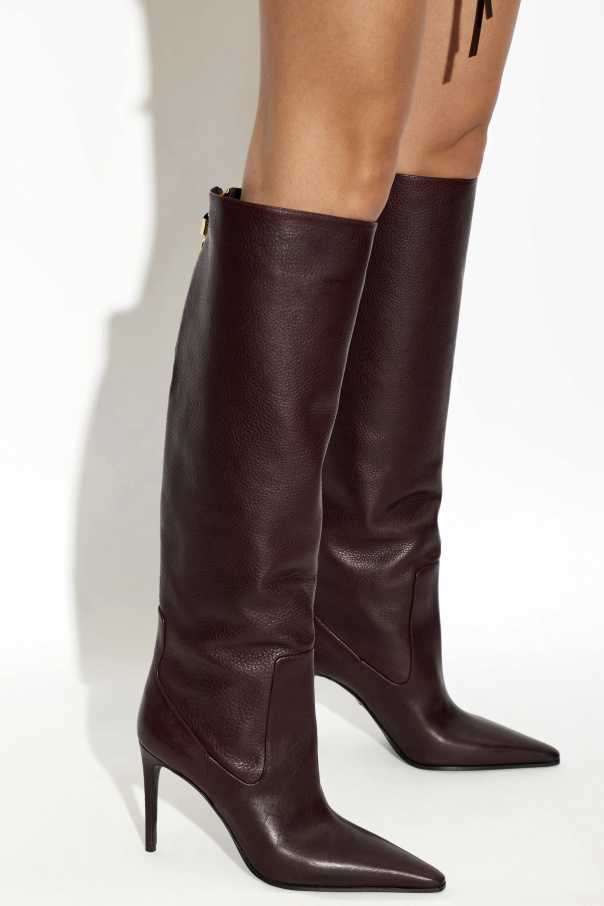 Dsquared2 Leather heeled boots