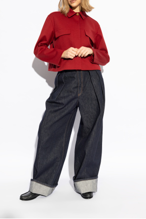 Max Mara Leather shoes type loafers