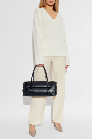 BLACK SUEDE STUDIO Skórzane buty na obcasie `Branca`