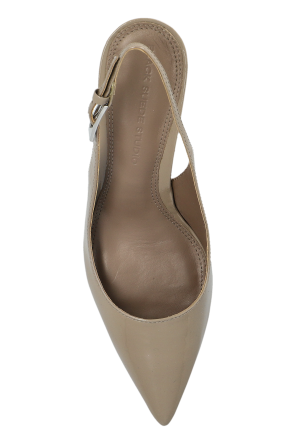 BLACK SUEDE STUDIO Skórzane buty na obcasie `Branca`