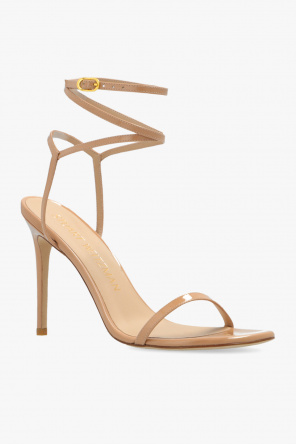 Stuart Weitzman ‘Barelynude’ heeled sandals