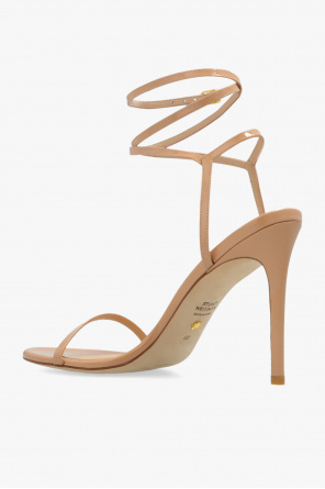 Stuart Weitzman ‘Barelynude’ heeled sandals