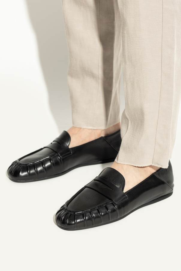 Stuart Weitzman Lederschuhe Typ loafers