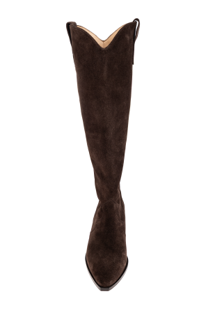 Isabel Marant Botas altas de ante con tacón "Denvee"