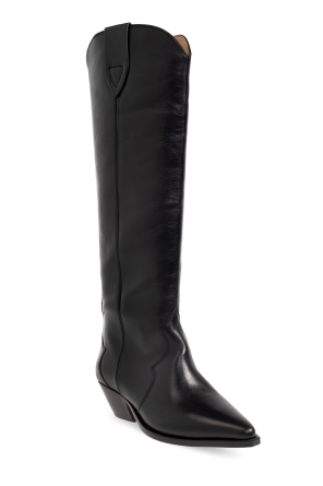 Isabel Marant ‘Denvee’ heeled boots in leather