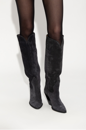 ‘lomero’ heeled boots od Isabel Marant