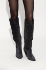 Isabel Marant NAVY BLUE ‘Lomero’ heeled boots
