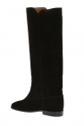 Isabel Marant BLACK 'Chess' built-in wedge boots