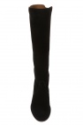 Isabel Marant BLACK 'Chess' built-in wedge boots