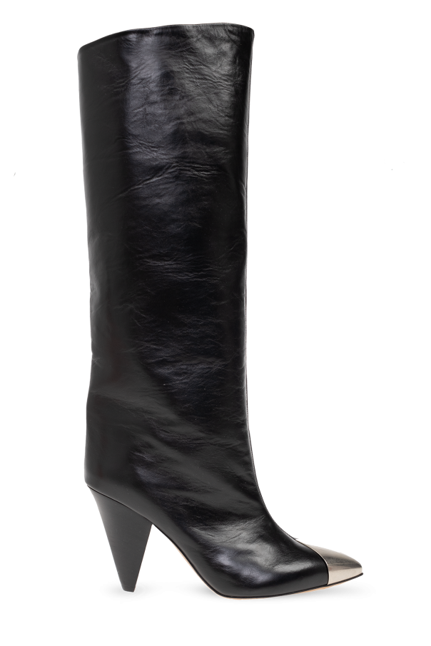 Black ‘Lilezio’ heeled boots Isabel Marant - Vitkac GB