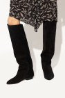 Isabel Marant BLACK ‘Skarlet’ suede boots