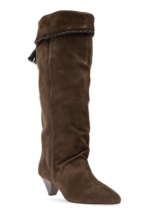 Isabel Marant Suede heeled boots 'Elita'