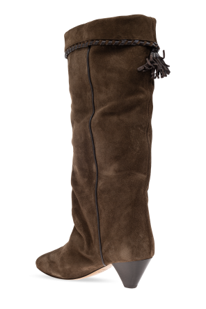 Isabel Marant Suede heeled boots 'Elita'