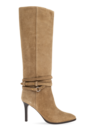 Suede knee-high boots ‘Ieva Twin’