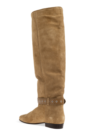 Isabel Marant Zamszowe kozaki `Rilton`